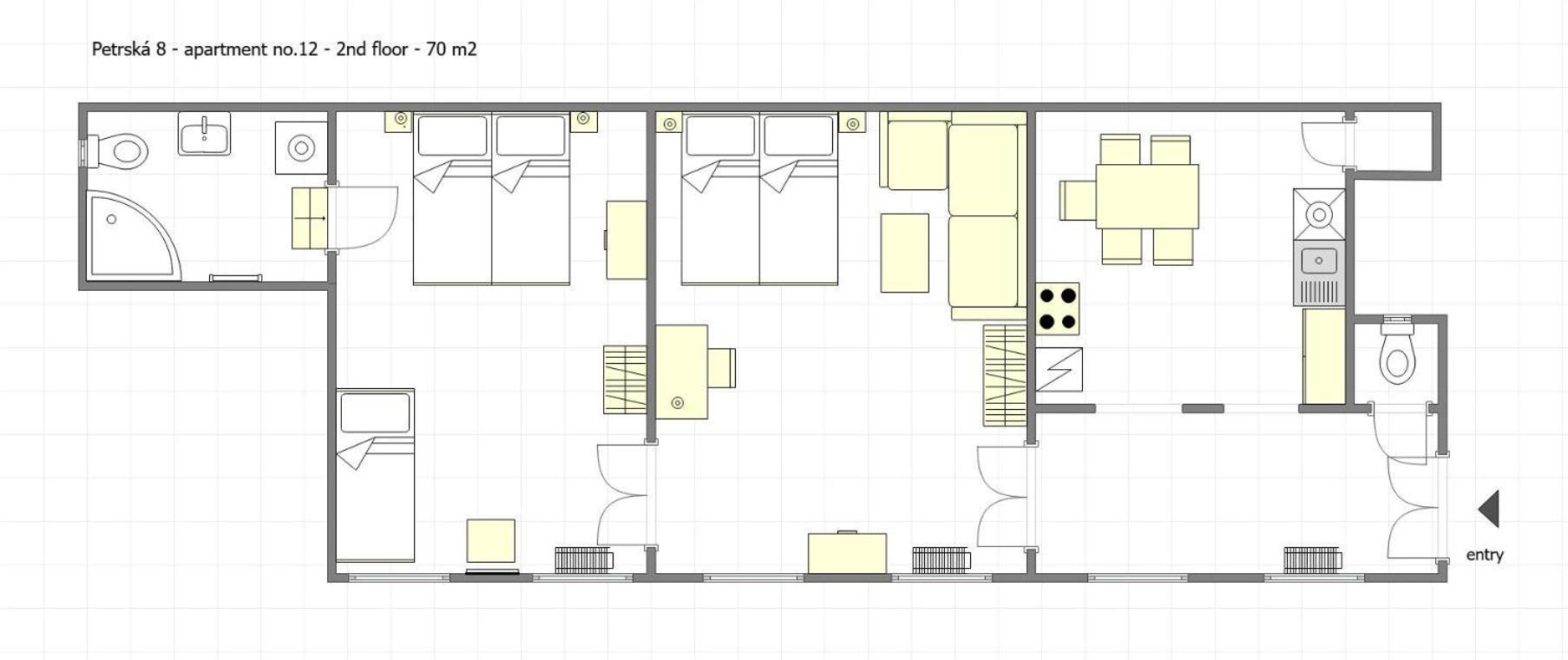Peter'S Tower Apartments Prague Luaran gambar